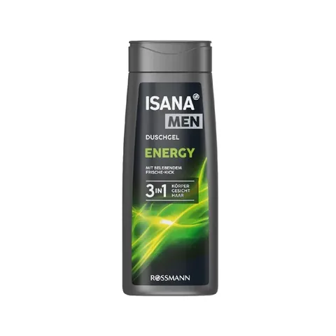 Gel Douche Isana Men 3in1 Energy 300 ml