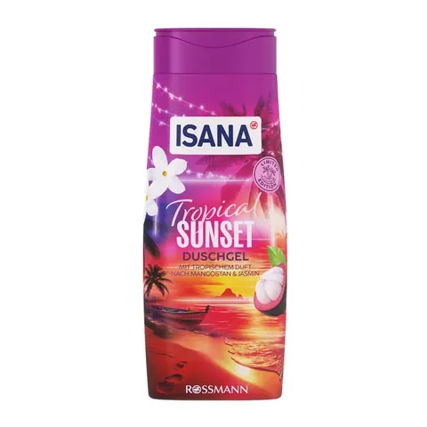 Gel douche Isana Tropical Sunset 300 ml
