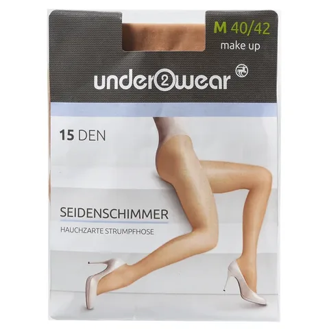 Underwear Collant voile 15 den Nude brillant Taille 40-42