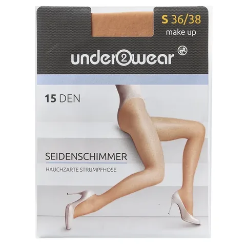 Underwear Collant voile 15 den Hâlé brillant Taille 36-38