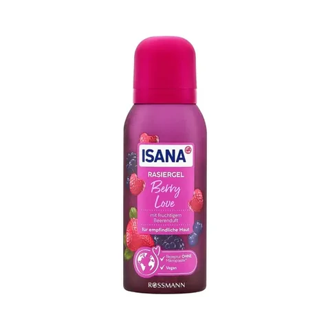 Mousse dépilatoire Isana Berry Love 75 ml
