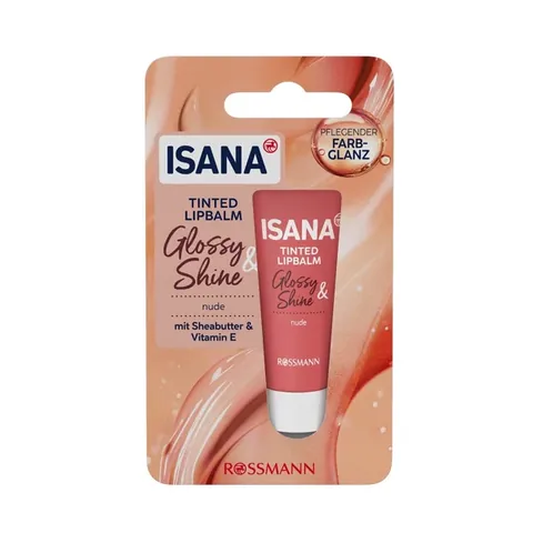 Crème de soin des lèvres Isana Nude Tint 10 ml
