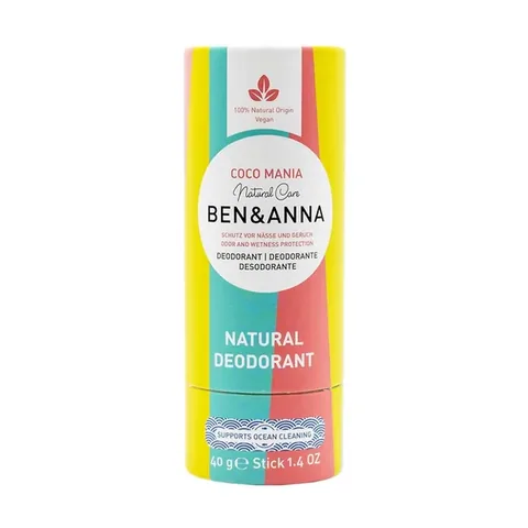 Déodorant Stick Ben & Anna Coco Mania Naturel 40 g