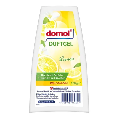 Domol Gel Désodorisant Citron Fraîcheur 150 gr