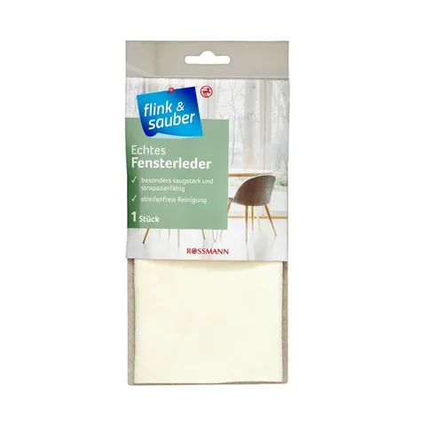Flink & Sauber Chiffon Verre et Voiture Cuir Véritable 1 pièce
