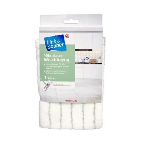 Recharge de tampon de vadrouille en microfibre Flink & Sauber 46x16 cm