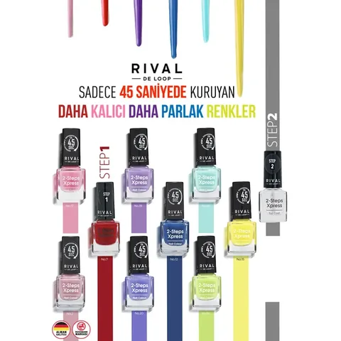 Rival de Loop Nail Polish 2 Steps Xpress No02 8 ml