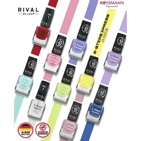 Rival de Loop Nail Polish 2 Steps Xpress 8 ml