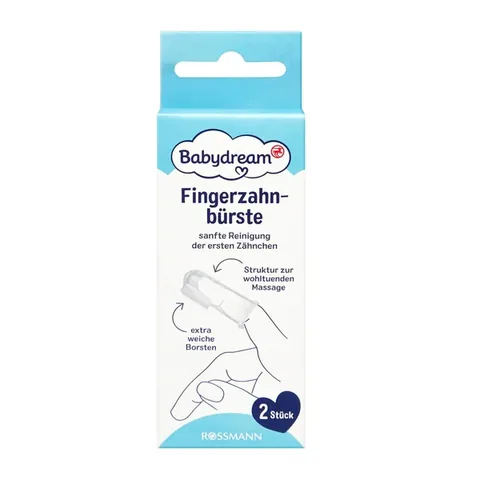 Babydream Brosse à Dents Doigt Bébé 2 pcs
