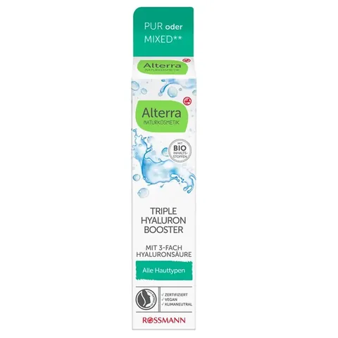 Sérum Visage Alterra Hyaluron Triple Booster 15 ml