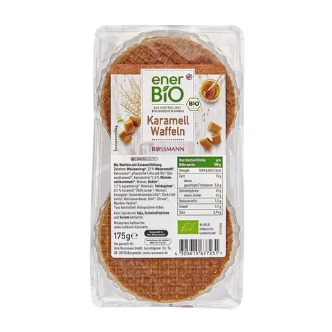 Gaufre caramel bio Enerbio 175 gr