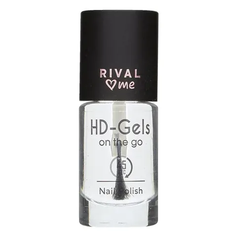 Rival Loves Me Vernis à Ongles No01 HD Gels Top Coat Gel Effect 9 ml