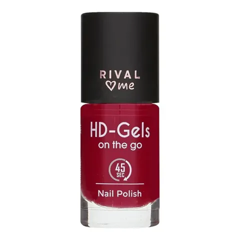 Rival Loves Me Vernis à Ongles No19 HD Gels Ruby Red Gel Effect 9 ml