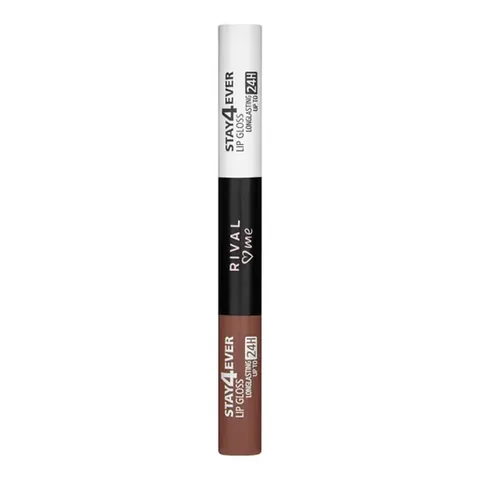Rival Loves Me Lip Gloss Stay4ever No10 Cinnamon Brown 7 ml
