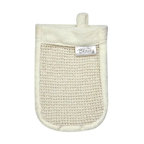 For Your Beauty Wellness Bath Glove with Hemp Yarn 1 pcs