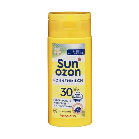 Sunozon Lait Solaire SPF 30 Format Voyage Pour Peaux Sensibles 50 ml