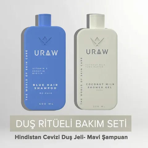 URAW Revitalizing and Nourishing Shower Ritual Set