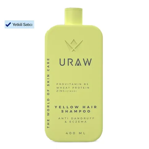 URAW Gelbes Shampoo (Restorative Pflege und gesunde Kopfhaut)
