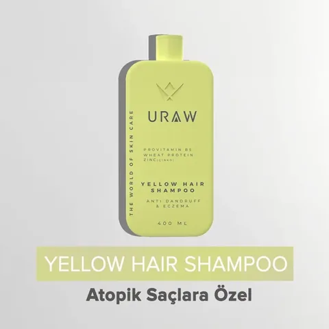 URAW Yellow Shampoo (Restorative Care and Healthy Scalp)