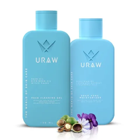 URAW Deep Cleansing and Pore Tightening Skincare Set