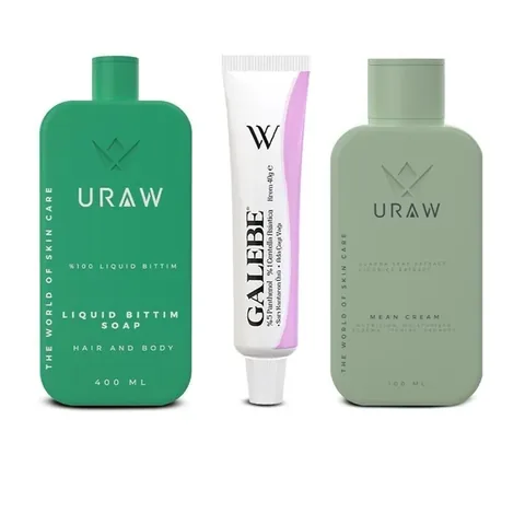 URAW Tissue Repairing and Cell Regenerating Care Set for Skin Problems