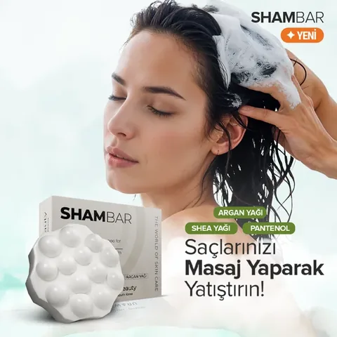 URAW Shambar Moisturizing and Nourishing Solid Shampoo for Dry Hair