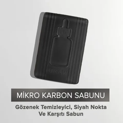URAW Micro Carbon Soap (Deep Cleansing and Skin Renewal)