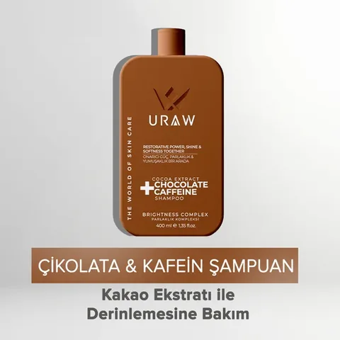 URAW Cocoa Extract High Repair Chocolate Shampoo