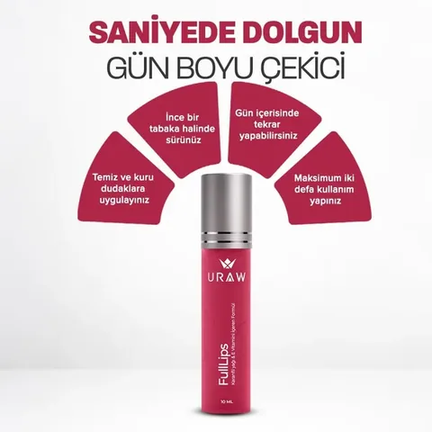URAW Full Lips - Lip Plumping Gloss