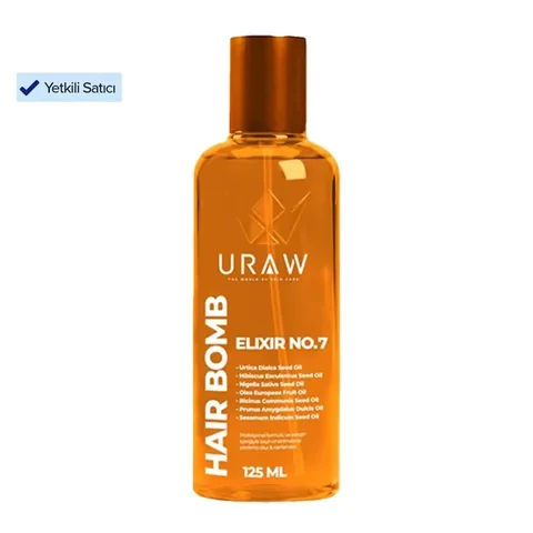 URAW Hair Bomb - Restructuring and Nourishing Hair Care Oil