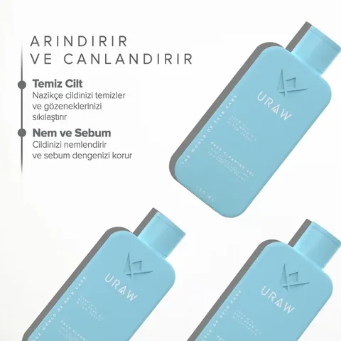 URAW Deep Purifying and Revitalizing Facial Cleansing Gel