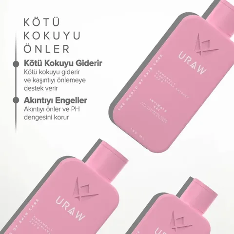 URAW Intimate Gel (Genital Area Odor Remover and Cleansing Care Product)
