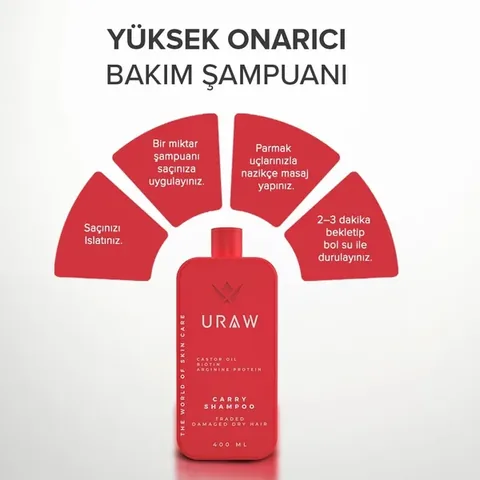 URAW Anti-Hair Loss Care Shampoo (Carry Shampoo)