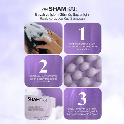 URAW Color Protect & Repair Solid Shampoo for Dyed Hair