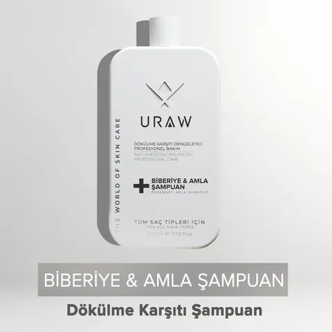 URAW Rosemary and Amla Extract Hair Care Shampoo