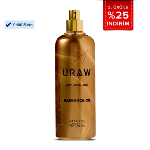 URAW | أوراو زيت إشراقة - زيت مكثف مرطب وملمع ومشرق للشعر والجسم