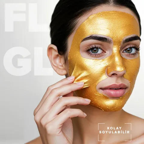 URAW Flaxseed Gold Mask | Firming and Purifying Peel-Off Skin Care Mask 150 ML