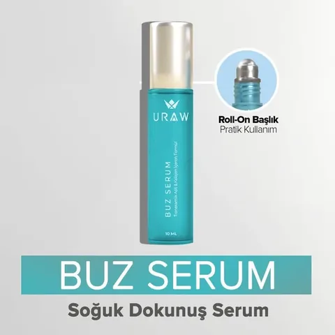 URAW Ice Serum – Freshness on Skin, Under-Eye Care and Tone Equalizing Effect