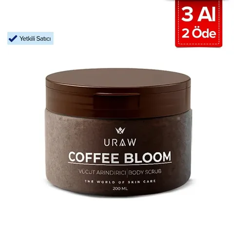 URAW Coffee Bloom – Purifying Body Scrub