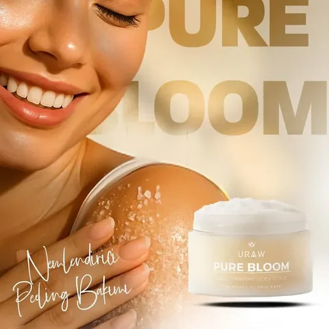 URAW Pure Bloom Magnolia – Purifying Body Scrub