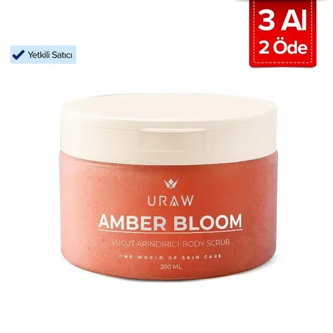 URAW Amber Bloom | Vanilla Amber – Purifying Body Scrub