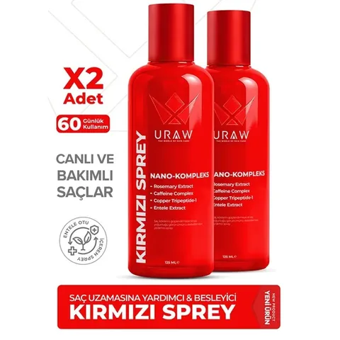 URAW Entele Rotes Spray 2er-Vorteilspack