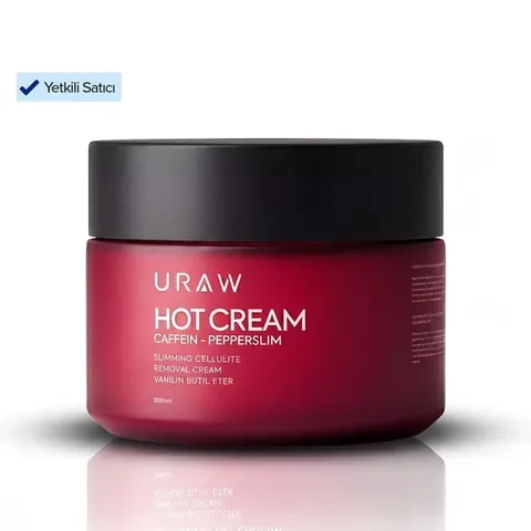 URAW Hot Cream – Firming Slimming and Anti-Cellulite Appearance Body Care Cream
