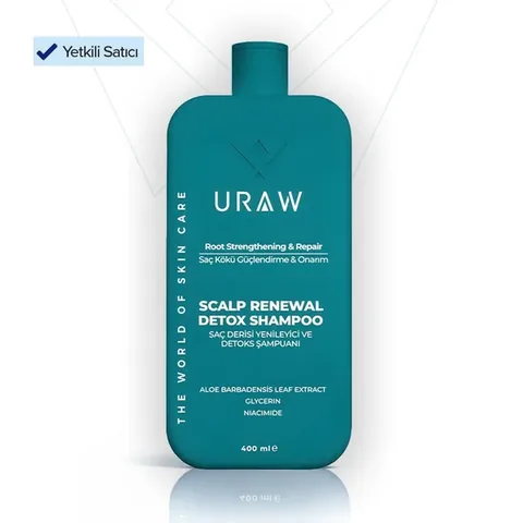 URAW Scalp Renewing & Balancing Purifying Detox Shampoo