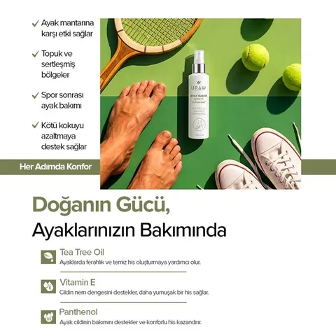 URAW Foot Care Spray – Freshness & Odor Control