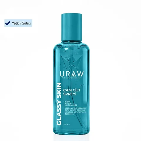 URAW Glassy Skin PDRN + Retinal + Niacinamide Skin Regenerating Care Spray 125ML for Glass Skin Look
