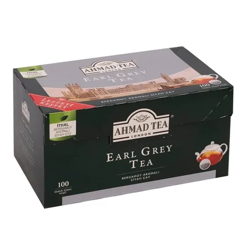 AHMAD TEA Earl Grey Teapot Tea Bag 3.2g X 100 pcs