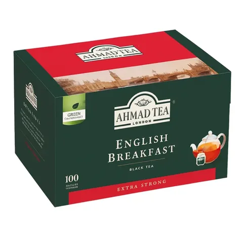 AHMAD TEA English Breakfast Teapot Teebeutel 3,2g x 100 Stück