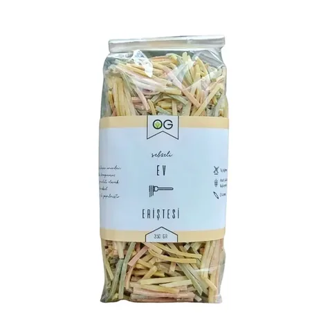 OG Natural مكرونة منزلية الصنع بالخضروات المشكلة 350g