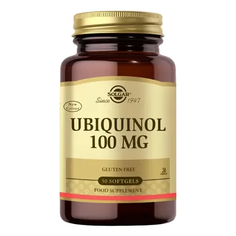 SOLGAR Ubiquinol 100mg 50 Capsules